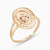 LGS411 - Circle Shaped Jewelry Set in 21K Gold - 12001890439-4 .jpg