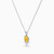 MLN753 - Pear Diamonds & Yellow Stone Necklace in 18K Gold - 21046110756-2.jpg