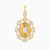 LGS439 - Oval Clear Stone Half Set in 18K Gold (3 Pieces) - 21006790009-2.jpg