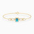 LGS438 - Rectangular Colored Stones Full Set in 18K Gold (4 Pieces) - 21001790781-3.jpg