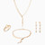 LGS325 - Pear Shaped Jewelry Set in 21K Gold (4 Pieces)  - 12001110776-1 .jpg