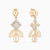 LGS309 - Cubic Zirconia Jewelry Set in 21K Gold (4 Pieces)  - 12001110757-5 .jpg