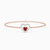 LDB544 - Heart Diamond Chain Bracelet in 18K Gold - SAB05490-1.jpg