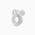 LDE770 - Circle Diamond Stud Earrings in 18K Gold - MSE00836-4.jpg