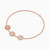 LDB556 - Octagon Diamond Chain Bracelet in 18K Gold - AJB02586-RG-2.jpg