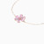 MLB708 - Flower Diamond & Pink Stones Chain Bracelet in 18K Gold - 11047030001-4.jpg