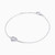 WB206 - Heart Sterling Silver Chain Bracelet - 87174518-2 .jpg