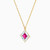 LIN693 - Square Rose Stone Necklace in 18K Gold - 111404180324 - 2.jpg