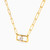 MLN1591 - Rectangluar Link Pearl Necklace in 18K Gold - 21046111168-3.jpg