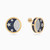LDE799 - Cresent Blue Stone & Diamond Stud Earrings In 18K Gold - SAE05644-1.jpg