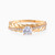 LGR1288 - Leaves Cubic Zirconia Twin Rings in 21K Gold - 22039110108-5.jpg