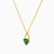 LIN1155 - Lock Green Stone Necklace In 18K Gold - 111404120359-3.jpg