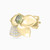 WE279 - Flower Colored Stones Gold Plated Stud Earrings - SE20884A-4.jpg