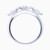 WR216 - Flower Clear Stone Ring In Sterling Silver - SR13314A-4.jpg