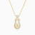 WN305 - Heart Clear Stone Gold Plated Necklace - GN14822A-1.jpg