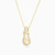 WN305 - Heart Clear Stone Gold Plated Necklace - GN14822A-3.jpg