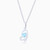 WN303 - Heart Aqua Blue Stone Sterling Silver Necklace - GP14719A-3.jpg