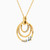MLN1632 - Circle Diamond Necklace In 18K Gold - 21046030354-3.jpg
