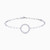 WB1 - Sterling Silver Cubic Zirconia Chain Bracelet - 87350318-1.jpg
