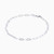 WB2 - Sterling Silver Cubic Zirconia Chain Bracelet - 87344418-2.jpg