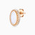 WE205 - Oval Shape Enamel Coated Gold Plated Stud Earrings - 2573604-4.jpg