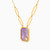 MLN1720 - Square Colored Stone Necklace In 18K Gold - 21046111217-3.jpg