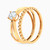 LGR1369 - Split Shank Cubic Zirconia Twin Ring In 21K Gold - 22039110170-1.jpg