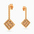 LGE225 - Tilted Square Beads Drop Earrings In 21K Gold - 22003020033-4.jpg