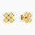 MLE248 - Flower Diamonds Stud Earrings in 18K Gold - 21051110276 - 2.jpg