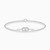 LDB614 - Hexagon Diamond Chain Bracelet in 18K Gold - KB612339-1.jpg