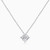 WN378 - Three Squares Lab Grown Diamond Sterling Silver Necklace - KP614632-4.jpg
