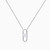 WN385 - Oval Link Lab Grown Diamond Sterling Silver Necklace - KP614639-4.jpg
