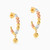 LGE222 - Beads Hoop Earrings In 18K Gold - 21003020025-3.jpg