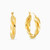 LGE216 - Intertwined Strands Hoop Earrings In 21K Gold - 22003650006-1.jpg