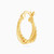 LGE212 - Twisted & Beads Strands Hoop Earrings In 21K Gold - 22003650007-4.jpg