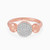 LDR3499 - Circle Paved Diamond Ring In 18K Gold - SAR05800-1.jpg