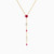 LIN692 - Multishaped Rose Stone Necklace in 18K Gold - 111404180323 - 1.jpg
