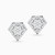 LDE866 - Jewel Diamond Stud Earrings In 18K Gold - ER421369W18DI1-3.JPG