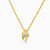 WN433 - Lozenge Lab Grown Diamonds Gold Plated Necklace - MSP01204-3.jpg