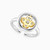 WR266 - Round Floral Lab Grown Diamonds Sterling Silver Ring - MSR00991-3.jpg