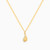 MLN1861 - Kids Single Wing Cubic Zirconia Necklace In 18K Gold - 21046111262-1.jpg