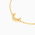 MLB793 - Kids Cresent Cubic Zirconia Chain Bracelet in 18K Gold - 21047110324-4.jpg