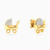 MLE553 - Kids Stroller Cubic Zirconia Stud Earrings in 18K Gold - 21051110420-1.jpg