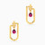 MLE561 - Paperclip Red Stones Drop Earrings in 18K Gold - 21051110424-3.jpg