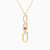 MLN1902 - Vertical Row of Paperclip Red Stones Diamond Necklace in 18K Gold - 21046111274-1.jpg