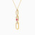 MLN1902 - Vertical Row of Paperclip Red Stones Diamond Necklace in 18K Gold - 21046111274-3.jpg