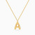 MLN1912 - Letter A Pendant Necklace in 18K Gold - 21046111284-1.jpg