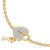 LDB768 - Heart Lock & Key Diamond Chain Bracelet in 18K Gold - SAB12514-4.jpg
