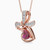 LDN2553 - Bow & Heart Red Stone Diamond Necklace in 18K Gold - PD905846-3.jpg