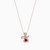 LDN2553 - Bow & Heart Red Stone Diamond Necklace in 18K Gold - PD905846-4.jpg